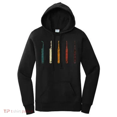 Lock Picker Retro Locksmith Lock Picking Locksmithing Women's Hoodie