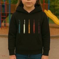Lock Picker Retro Locksmith Lock Picking Locksmithing Kids Hoodie thumb 3