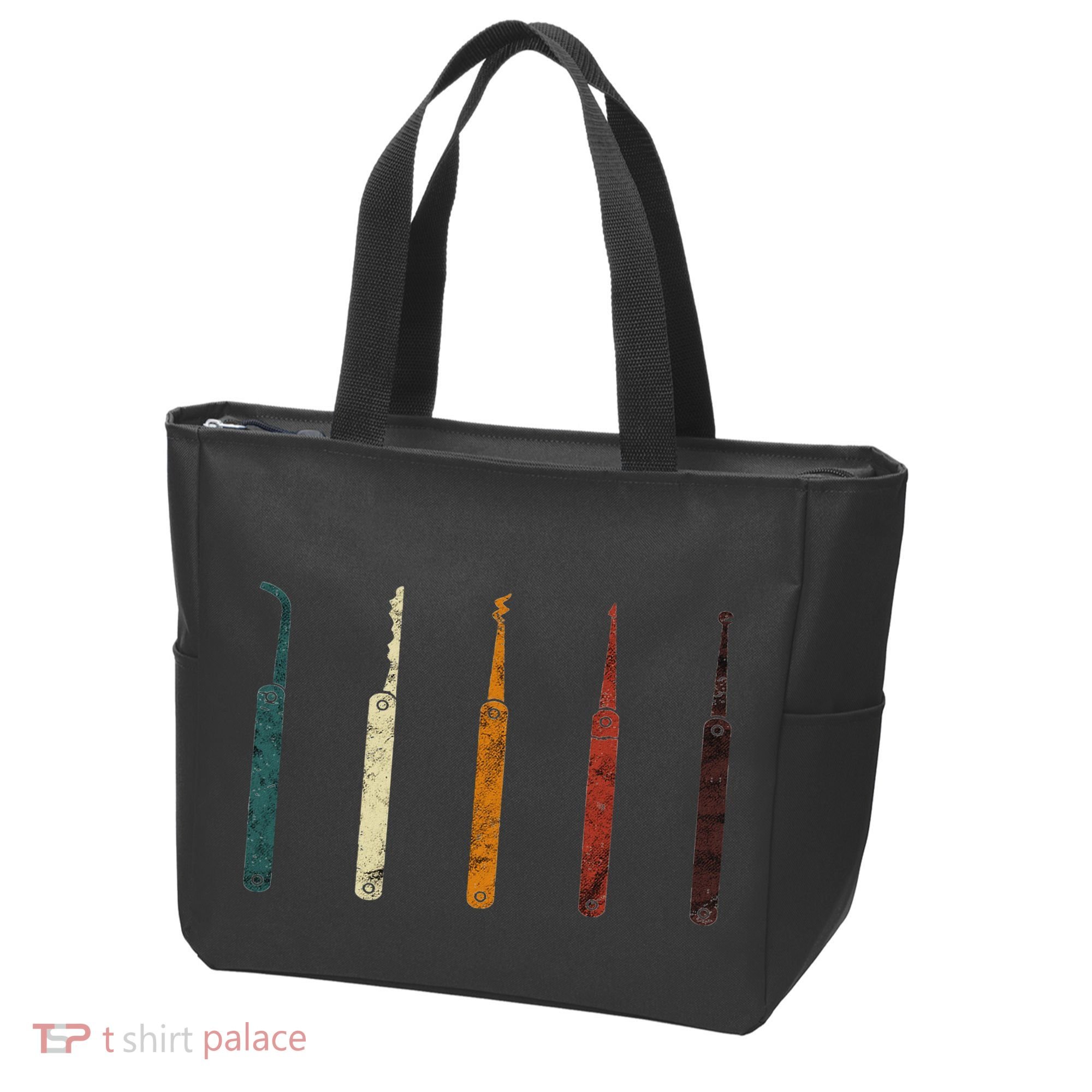 Lock Picker Retro Locksmith Lock Picking Locksmithing Tote Bag