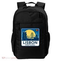 LISBON PORTUGAL RETRO LOGO Backpack thumb 0