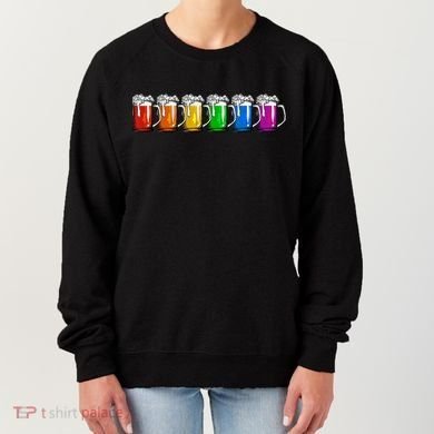 LGBT Pride Rainbow Beer Women's Sweatshirt