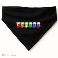 LGBT Pride Rainbow Beer USA-Made Doggie Bandana thumb 0