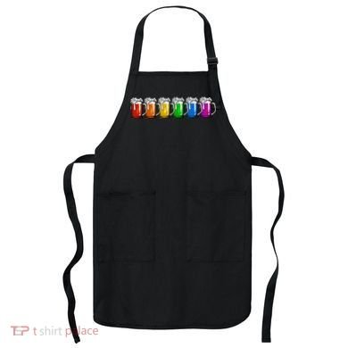 LGBT Pride Rainbow Beer Apron