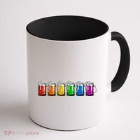 LGBT Pride Rainbow Beer Coffee Mug thumb 1