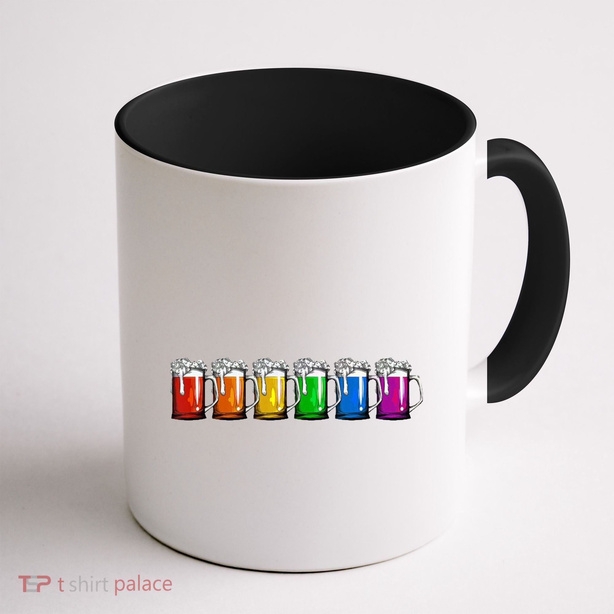 LGBT Pride Rainbow Beer Coffee Mug