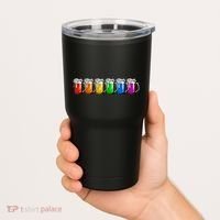 LGBT Pride Rainbow Beer Tumbler thumb 2