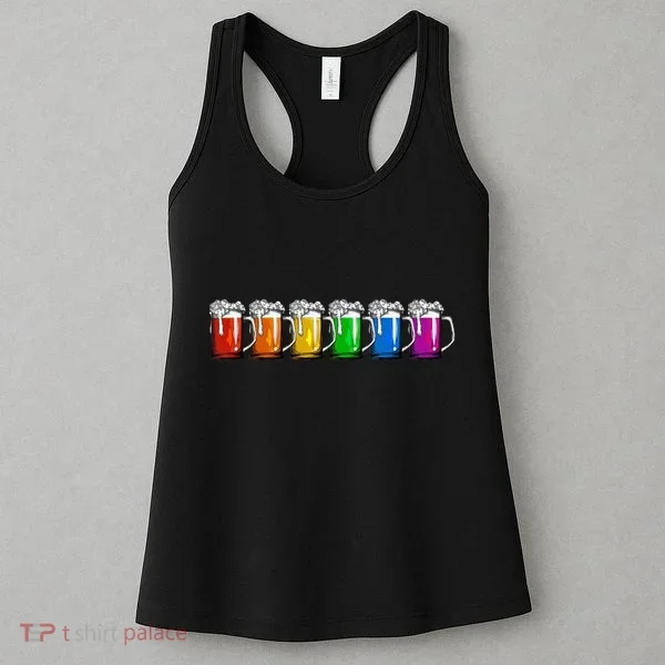 LGBT Pride Rainbow Beer Women's Tank Top