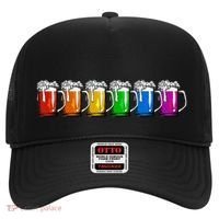 LGBT Pride Rainbow Beer Hat thumb 0