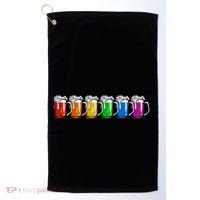 LGBT Pride Rainbow Beer Golf Towel thumb 0