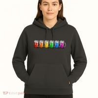 LGBT Pride Rainbow Beer Hoodie thumb 5