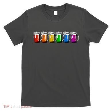 LGBT Pride Rainbow Beer T-Shirt