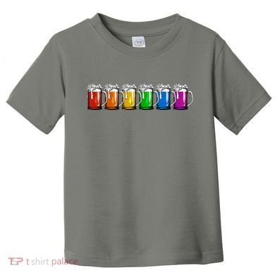 LGBT Pride Rainbow Beer Toddler T-Shirt