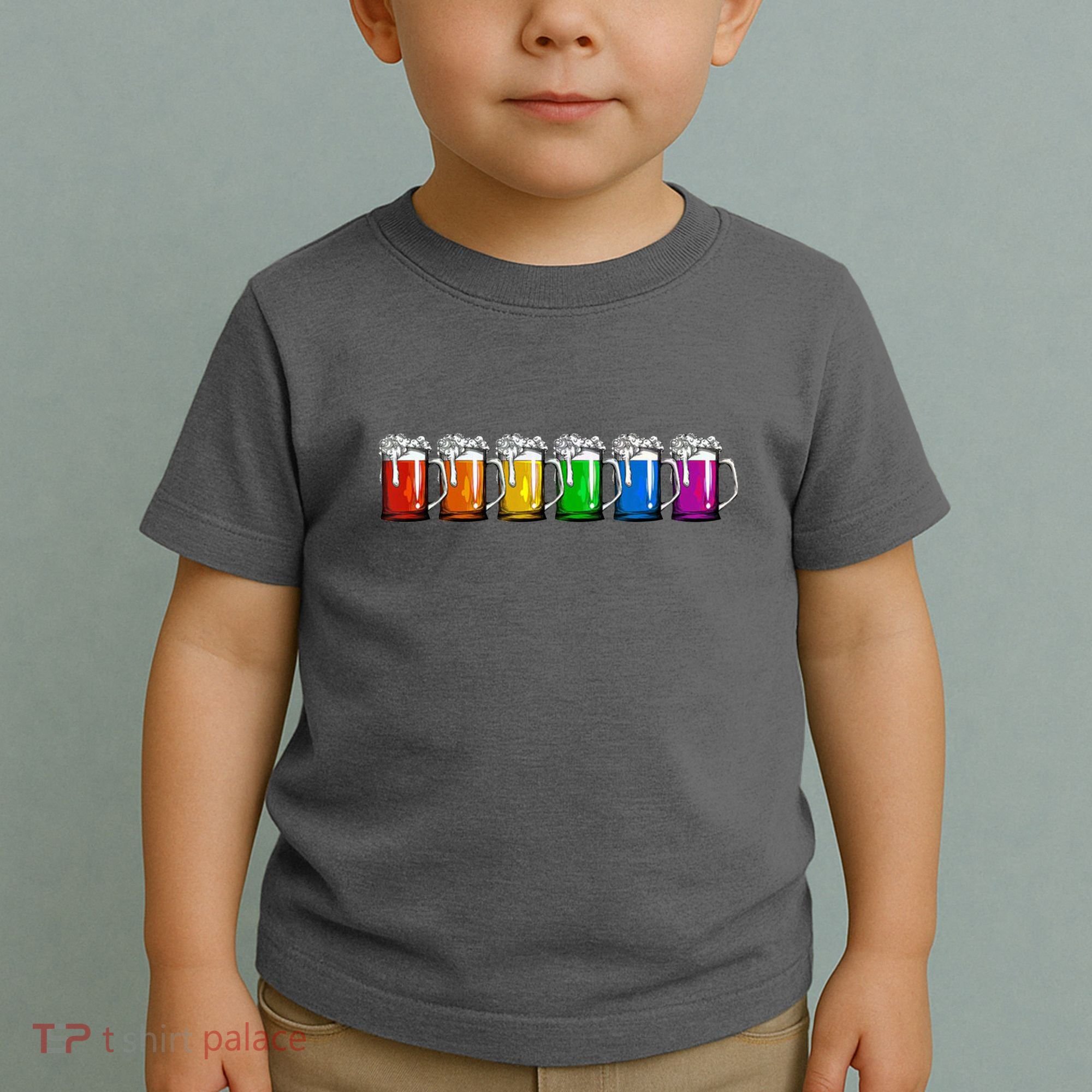LGBT Pride Rainbow Beer Toddler T-Shirt
