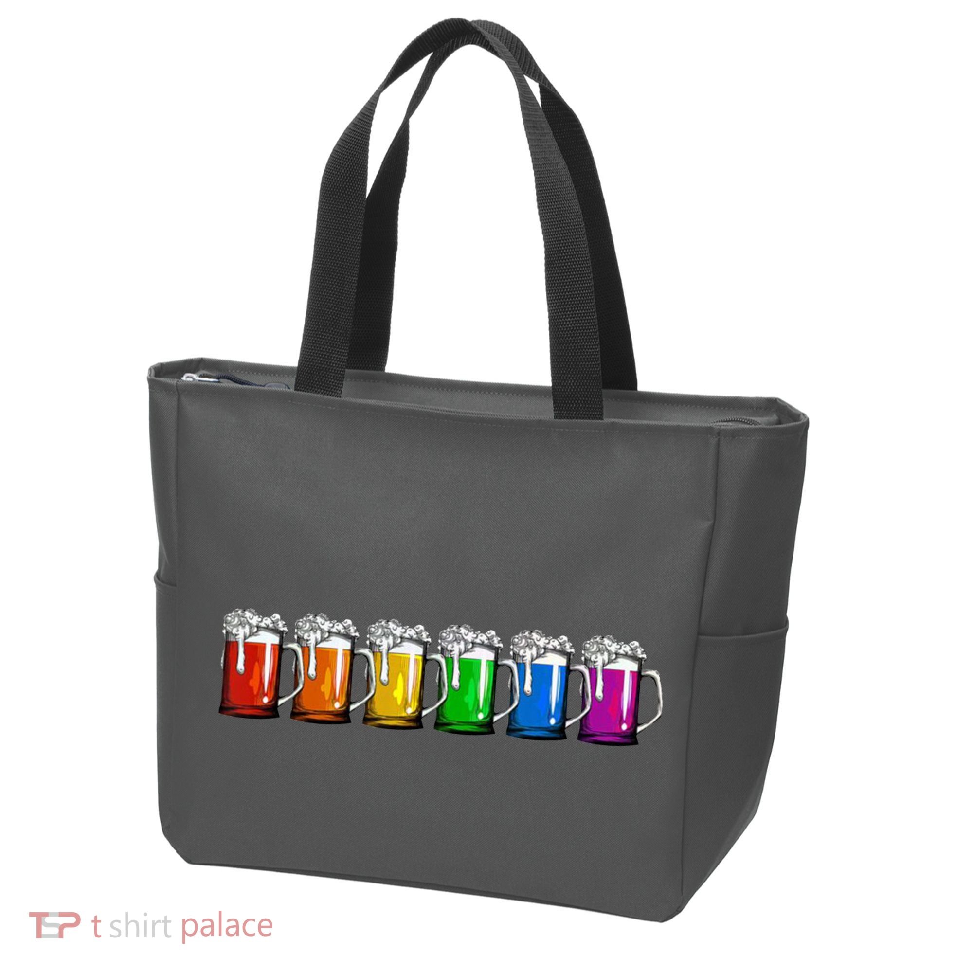 LGBT Pride Rainbow Beer Tote Bag