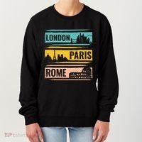 London Paris Rome World Traveler Women's Sweatshirt thumb 0