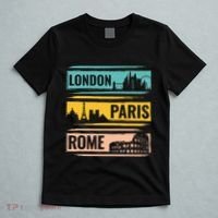 London Paris Rome World Traveler T-Shirt thumb 5