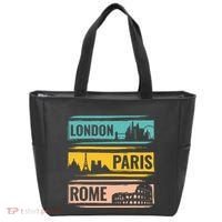 London Paris Rome World Traveler Tote Bag thumb 0