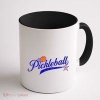 Lovers Pickleball Retro Style Pickle Ball Gift For Player Coffee Mug thumb 1