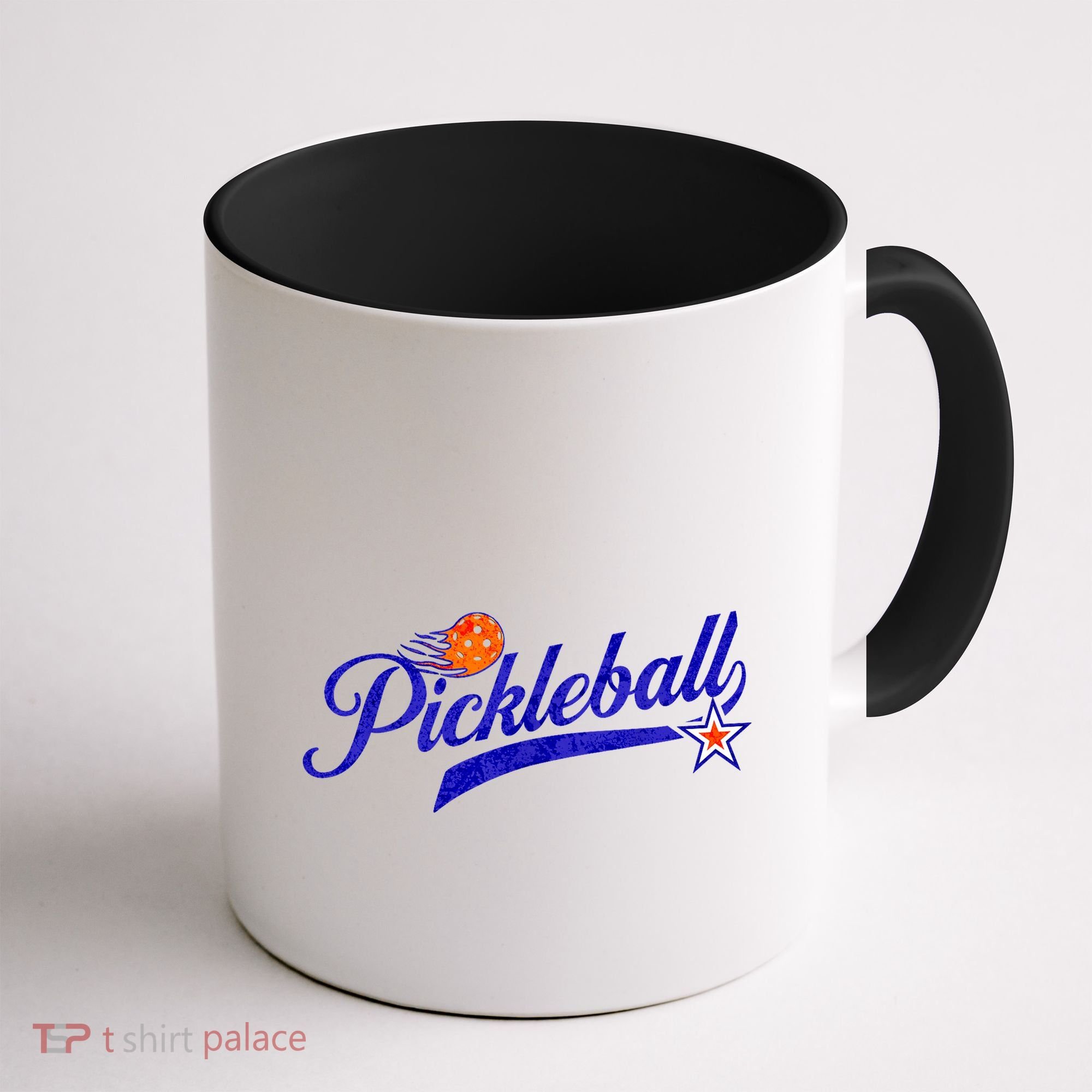 Lovers Pickleball Retro Style Pickle Ball Gift For Player Coffee Mug