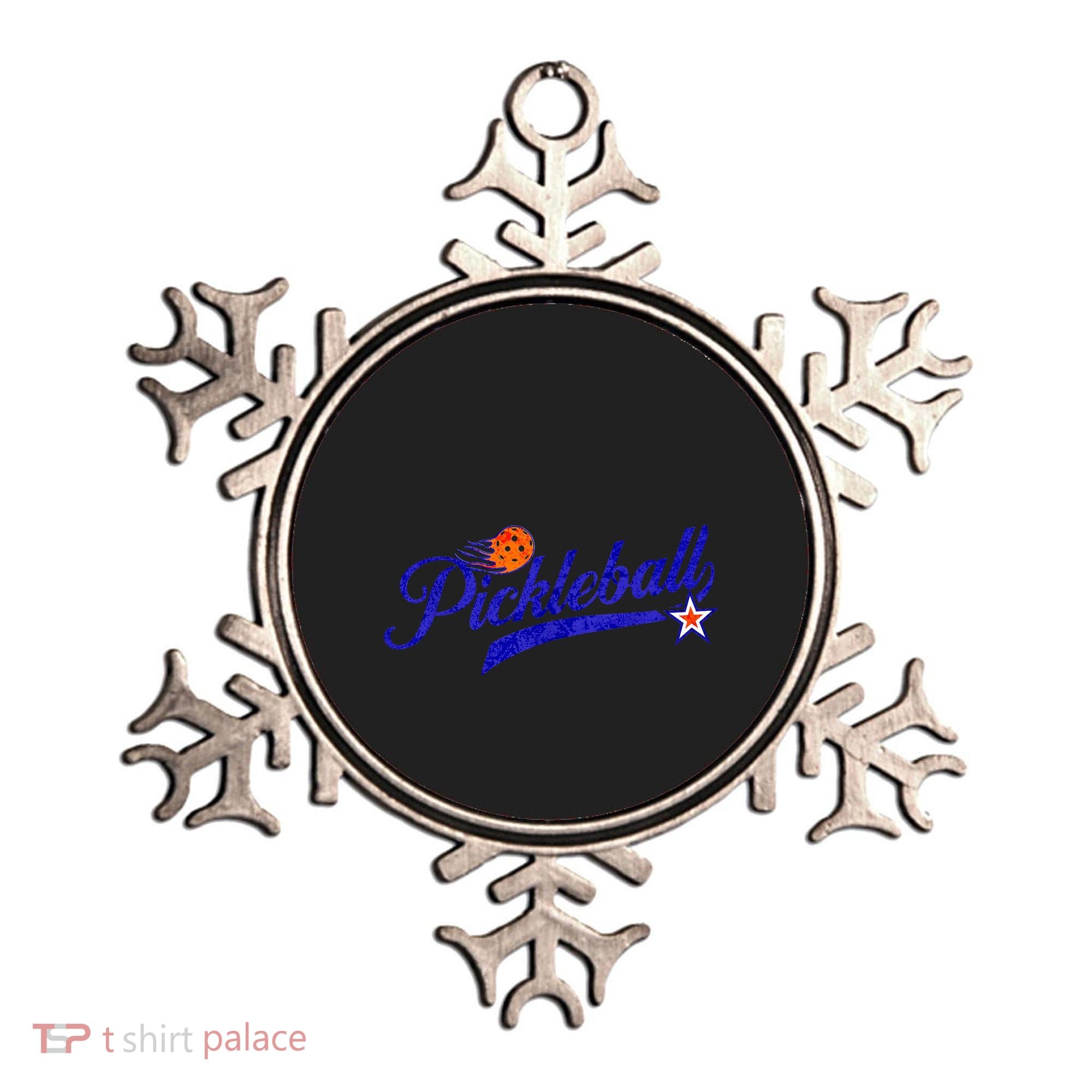 Lovers Pickleball Retro Style Pickle Ball Gift For Player Ornament
