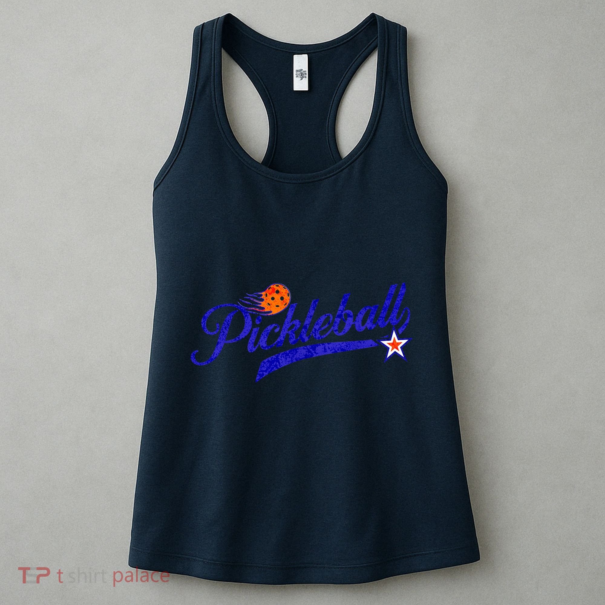Lovers Pickleball Retro Style Pickle Ball Gift For Player Women's Tank Top