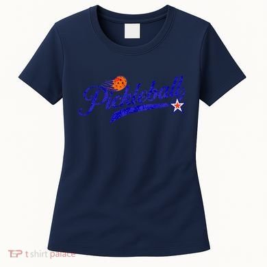 Lovers Pickleball Retro Style Pickle Ball Gift For Player Women's T-Shirt