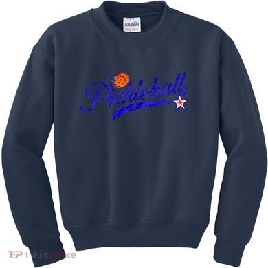 Lovers Pickleball Retro Style Pickle Ball Gift For Player Kids Sweatshirt
