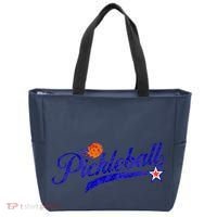 Lovers Pickleball Retro Style Pickle Ball Gift For Player Tote Bag thumb 0