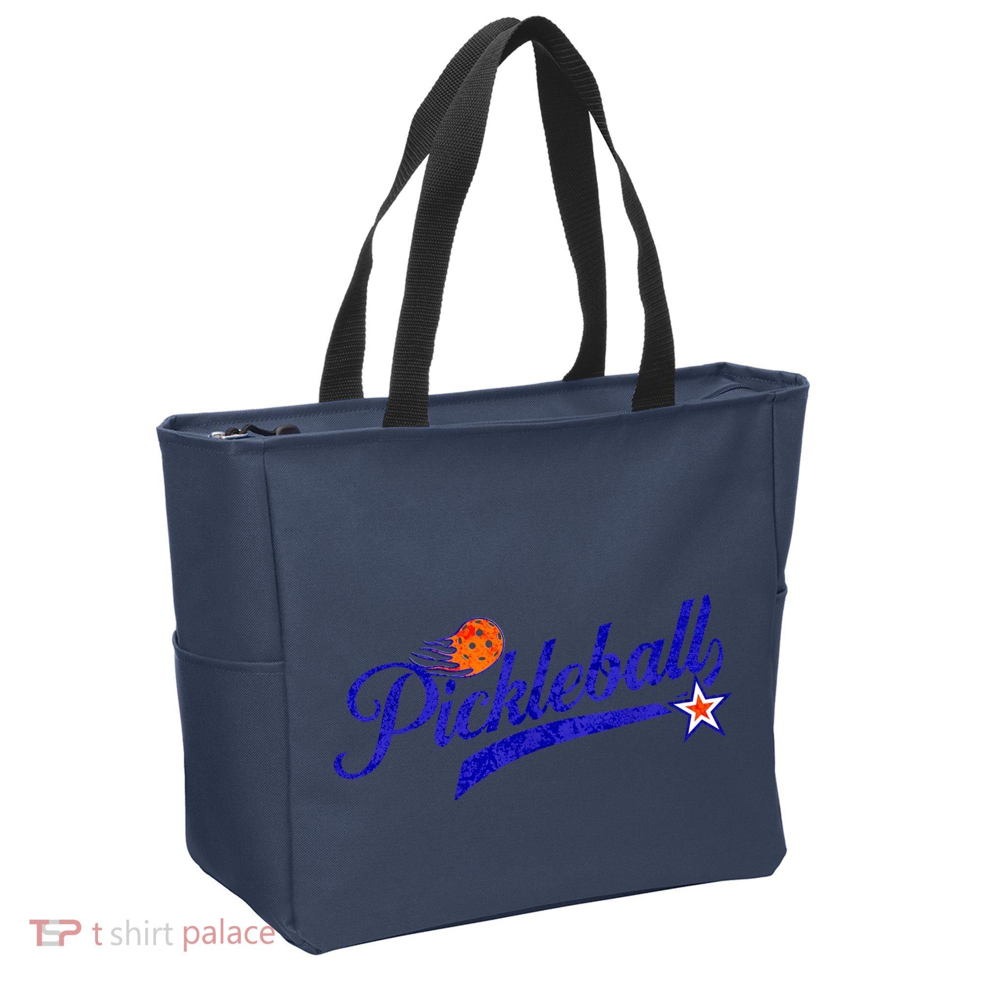 Lovers Pickleball Retro Style Pickle Ball Gift For Player Tote Bag