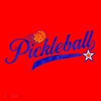 Lovers Pickleball Retro Style Pickle Ball Gift For Player Santa Hat thumb 1