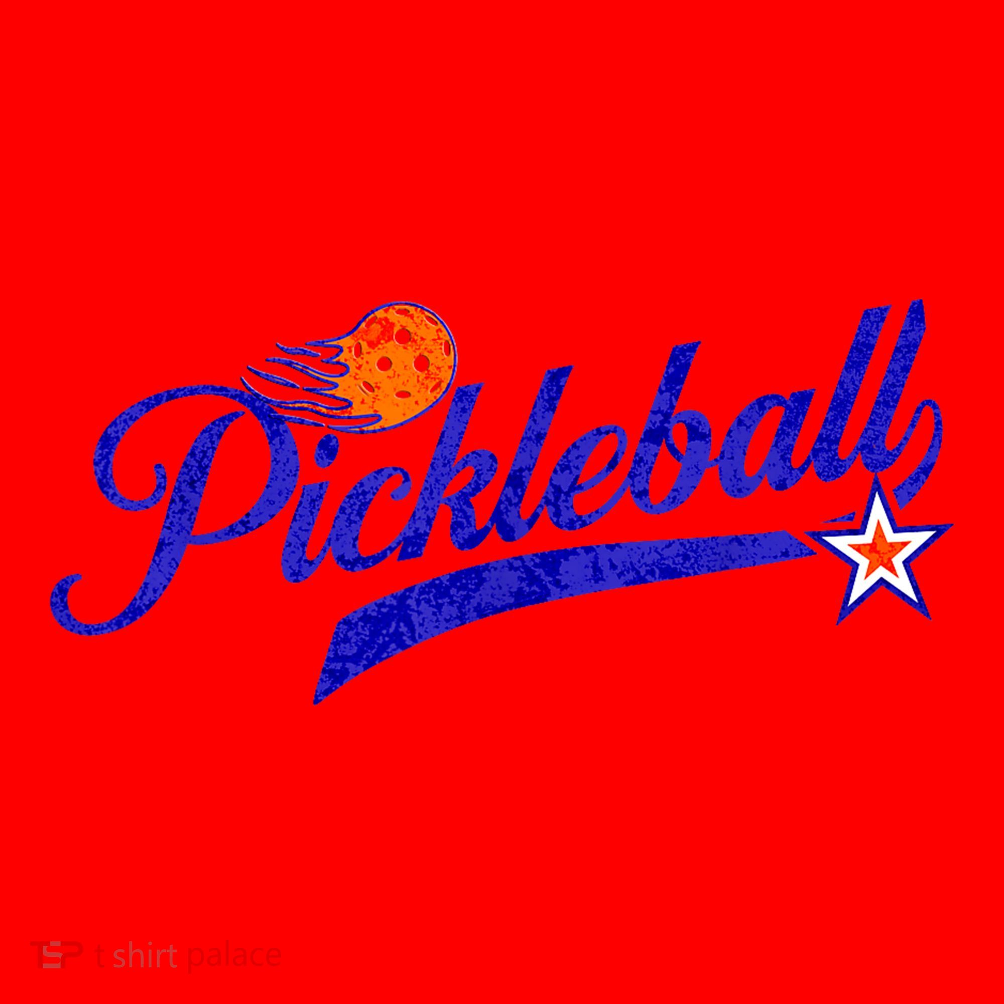 Lovers Pickleball Retro Style Pickle Ball Gift For Player Santa Hat