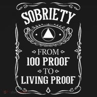 Living Proof Sobriety Anniversary Sober AA NA Recovery Ornament thumb 1