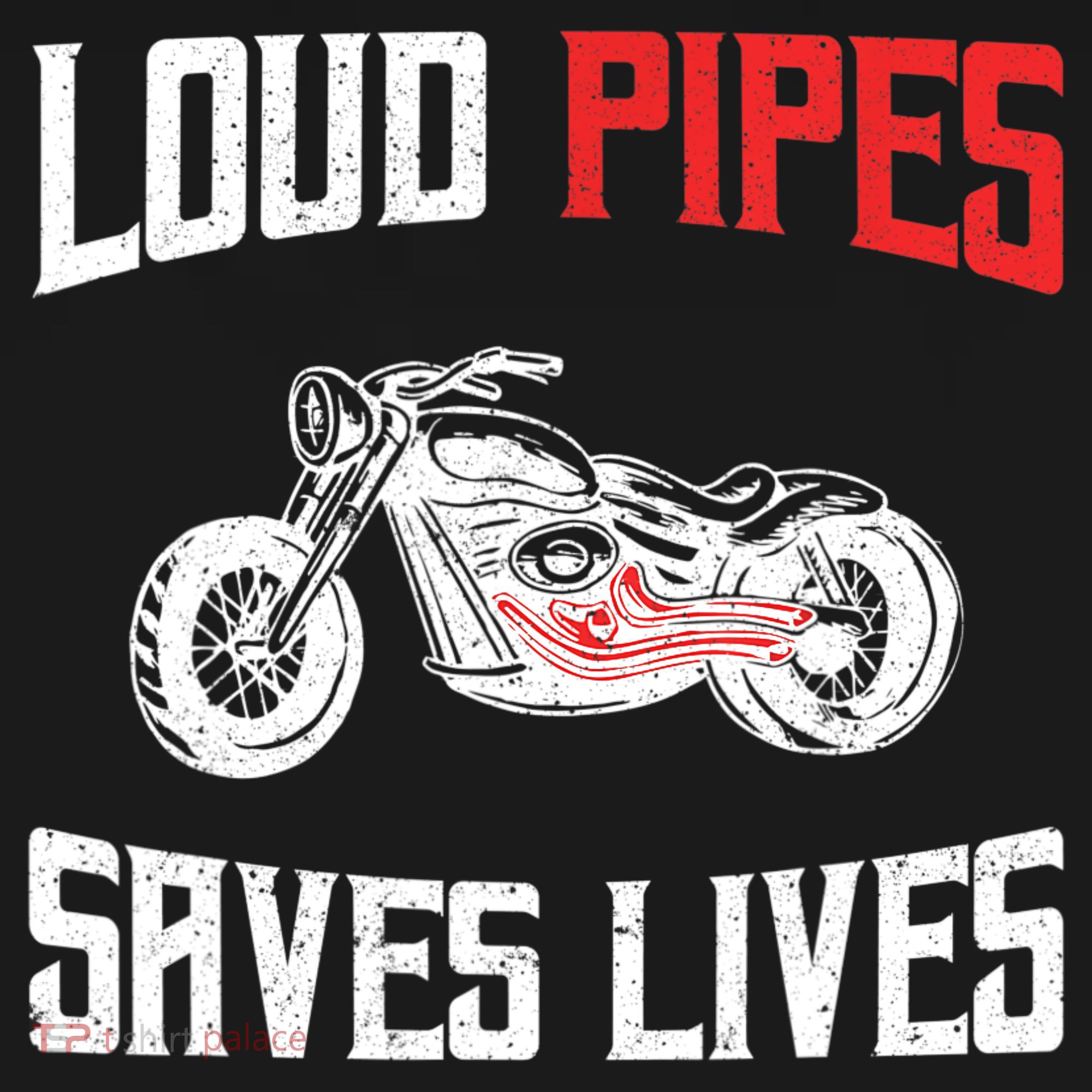 Loud Pipes Saves Lives Biker Bucket Hat