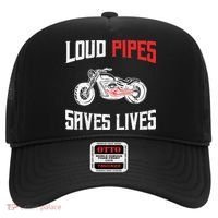 Loud Pipes Saves Lives Biker Hat thumb 0