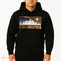 Love Philadelphia Skyline Downtown Cityscape Philly Souvenir Hoodie thumb 2