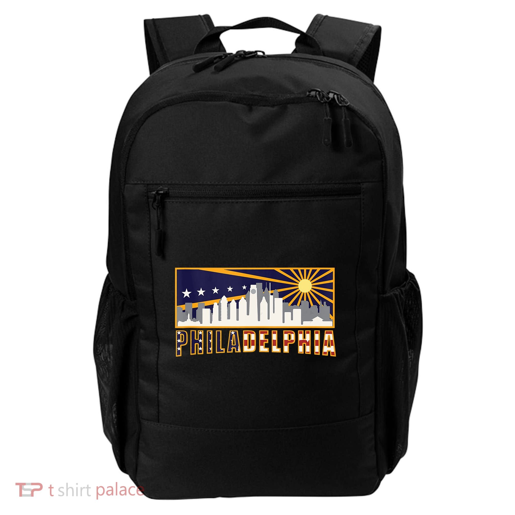 Love Philadelphia Skyline Downtown Cityscape Philly Souvenir Backpack