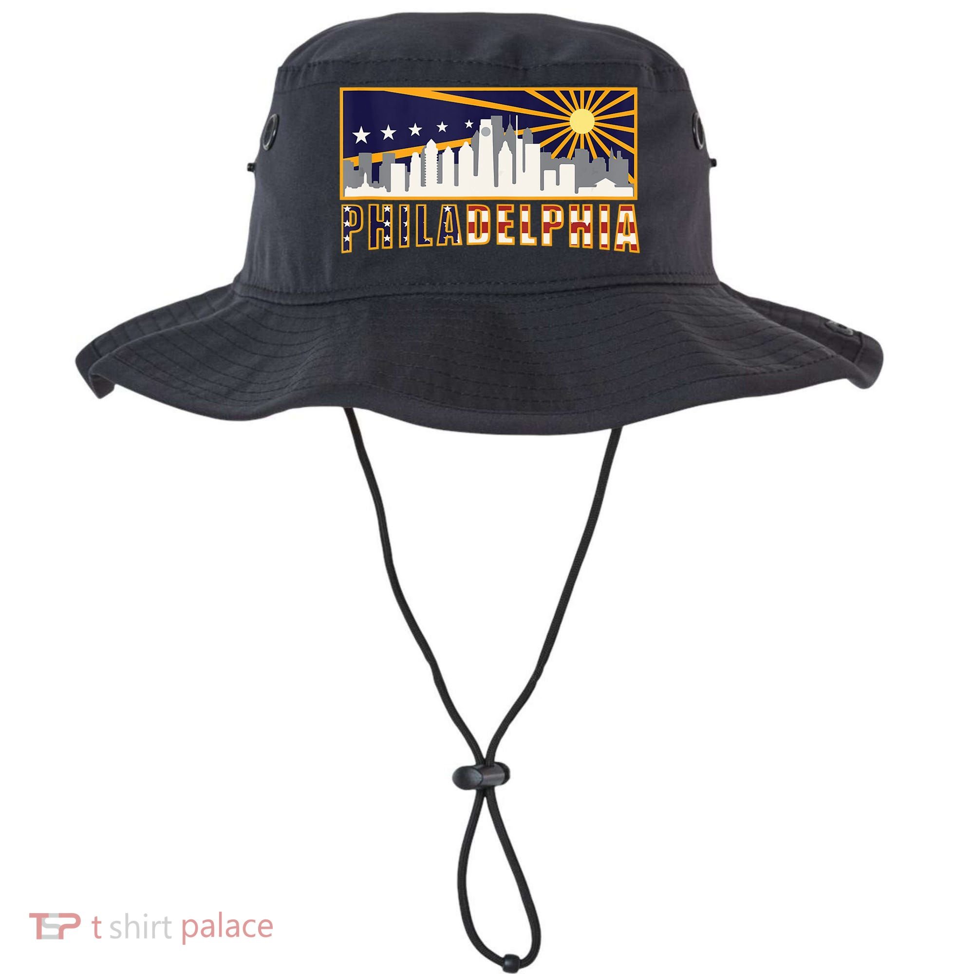 Love Philadelphia Skyline Downtown Cityscape Philly Souvenir Bucket Hat