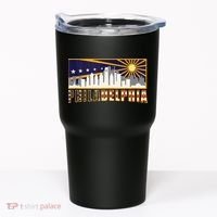 Love Philadelphia Skyline Downtown Cityscape Philly Souvenir Tumbler thumb 0
