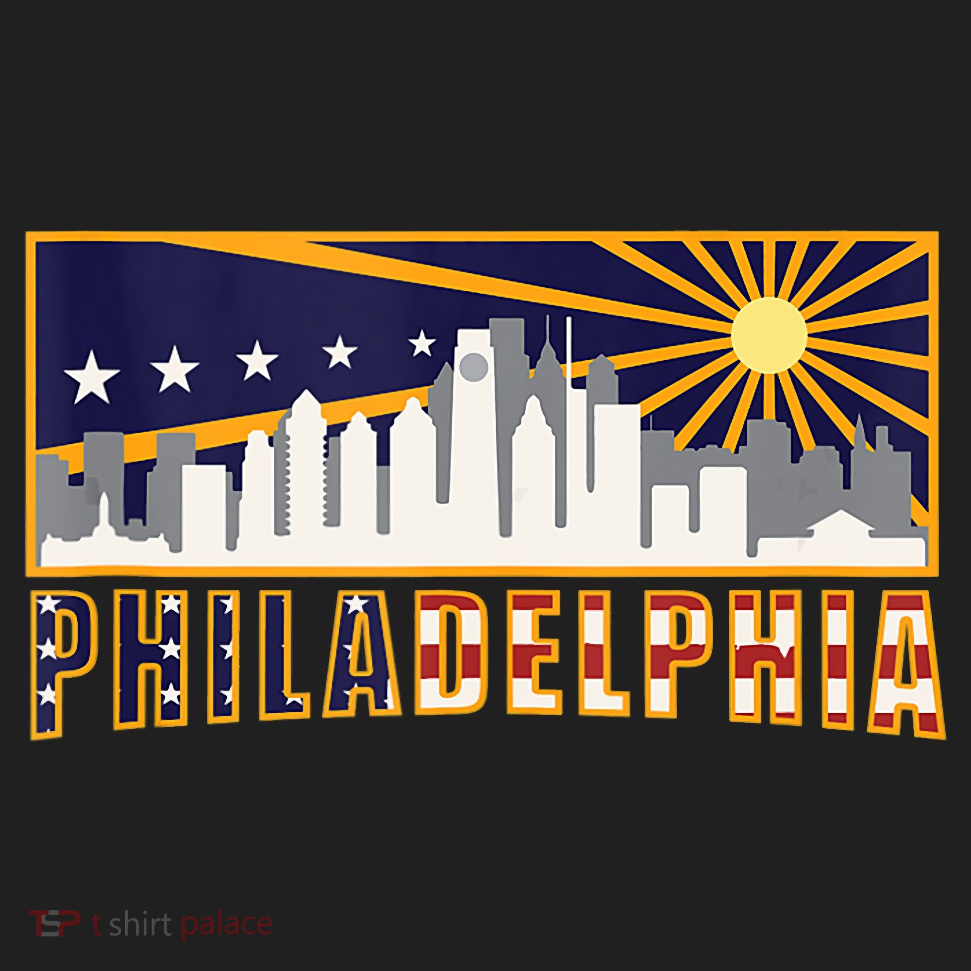 Love Philadelphia Skyline Downtown Cityscape Philly Souvenir Tumbler