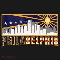 Love Philadelphia Skyline Downtown Cityscape Philly Souvenir Mousepad thumb 1