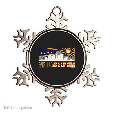 Love Philadelphia Skyline Downtown Cityscape Philly Souvenir Ornament
