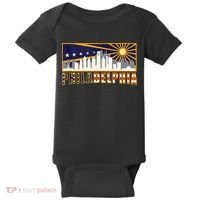 Love Philadelphia Skyline Downtown Cityscape Philly Souvenir Baby Bodysuit thumb 0