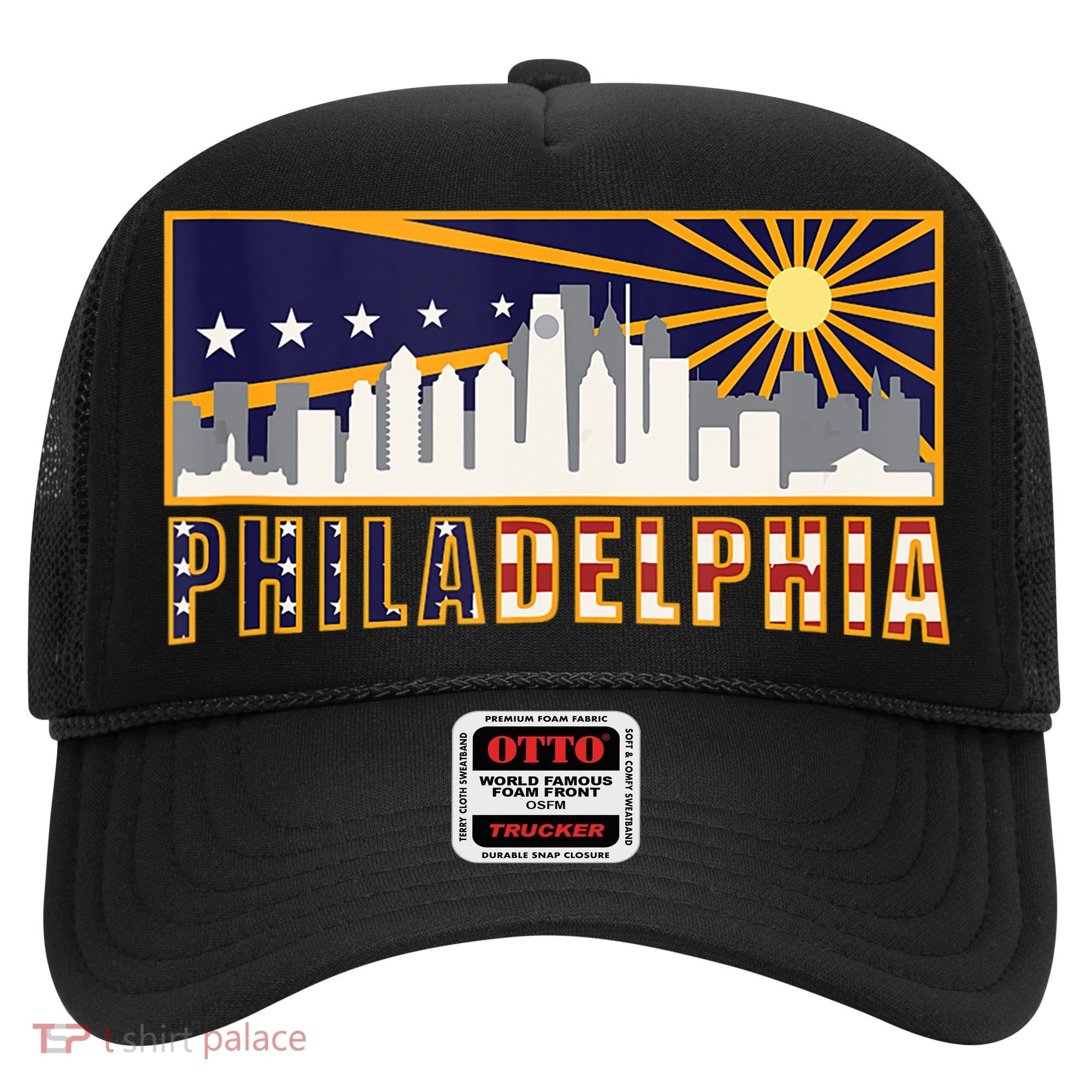 Love Philadelphia Skyline Downtown Cityscape Philly Souvenir Hat
