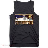 Love Philadelphia Skyline Downtown Cityscape Philly Souvenir Tank Top thumb 0