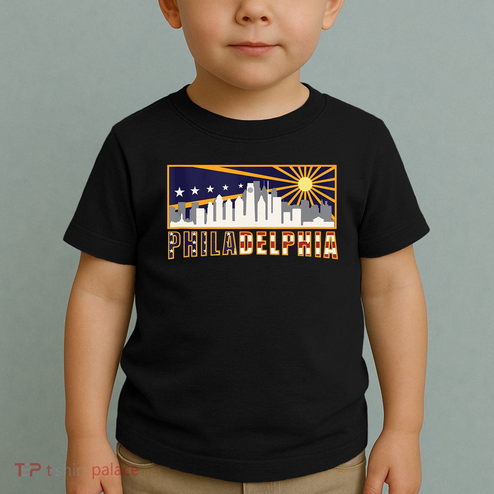 Love Philadelphia Skyline Downtown Cityscape Philly Souvenir Toddler T-Shirt
