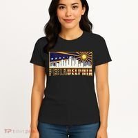 Love Philadelphia Skyline Downtown Cityscape Philly Souvenir Women's T-Shirt thumb 4