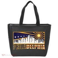 Love Philadelphia Skyline Downtown Cityscape Philly Souvenir Tote Bag thumb 0