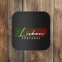 Lisbon Portugal Souvenir Coaster thumb 0