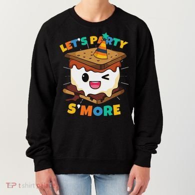 LetS Party SMore Boy Camping Cute Smores Women's Sweatshirt