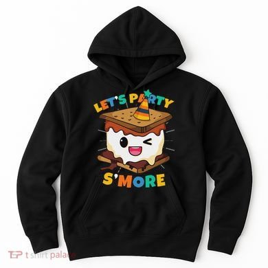 LetS Party SMore Boy Camping Cute Smores Hoodie